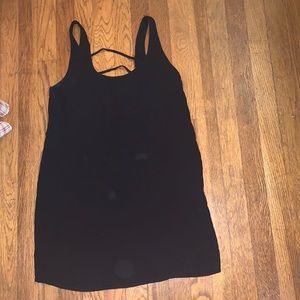 Forever 21 Black Slip Dress